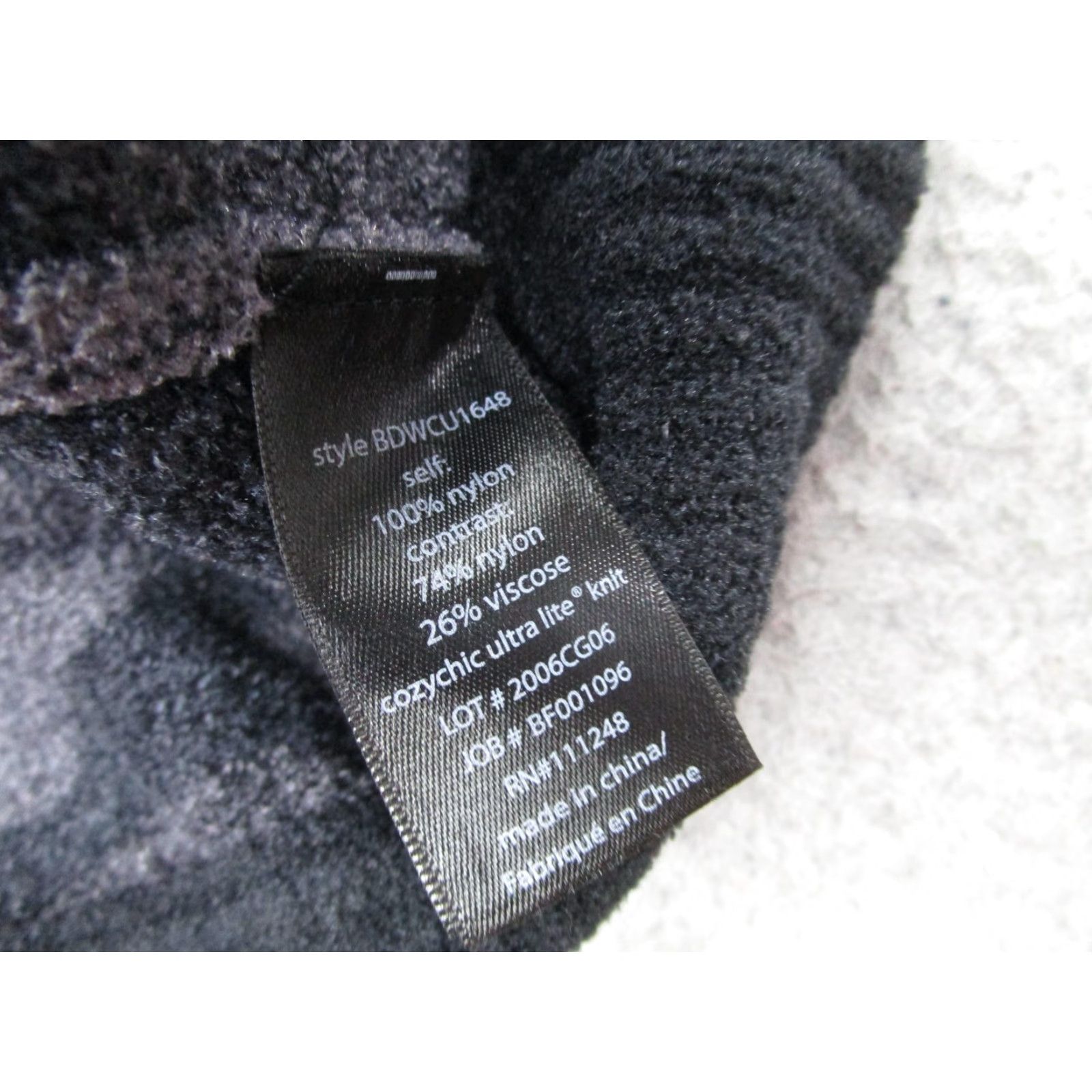 Vintage VINTAGE? No. Barefoot Dreams Jacket Womens Medium Gray Camouflage Knit Zip Front CozyChic Ultra Lite BDWCU1648 Shirt/Jacket Mens? Women’s. Size M / US 6-8 / IT 42-44 - 7 Thumbnail