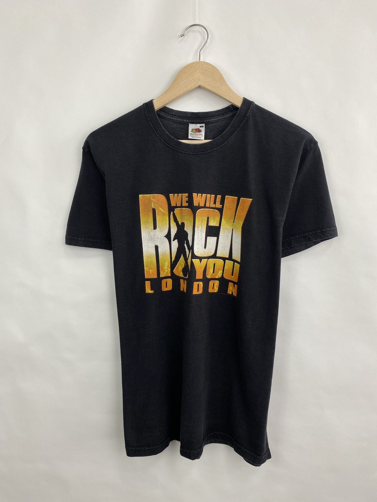 Fruit Of The Loom 🇬🇧 Vintage 2007 Queen We Will Rock You London T-Shirt Rare Size US M / EU 48-50 / 2 - 3 Thumbnail