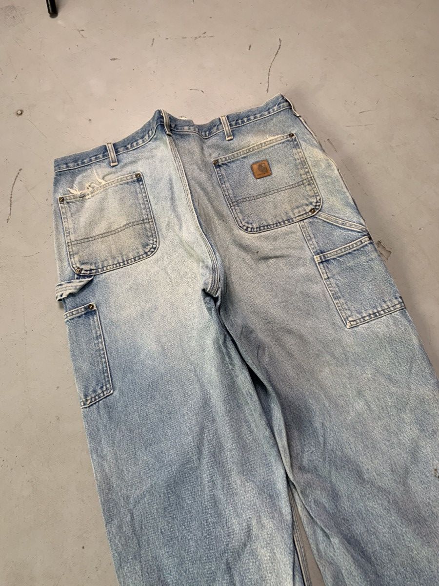 Carhartt Vintage Carhartt B136 dst double knee denim Size US 40 / EU 56 - 3 Thumbnail