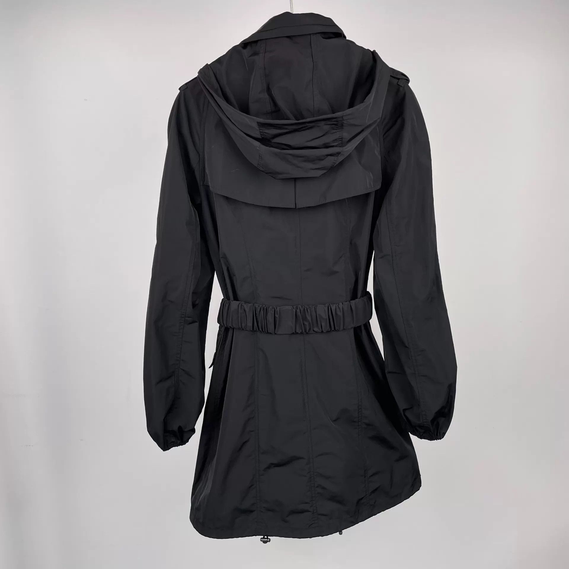 Burberry Burberry Women's Black Trench Coat 36 Size XS / US 0-2 / IT 36-38 - 2 Thumbnail