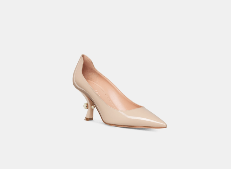 Dior o1w1db11225 KCV215 Tribales Pumps in Nude Size US 7 / IT 37 - 2 Thumbnail
