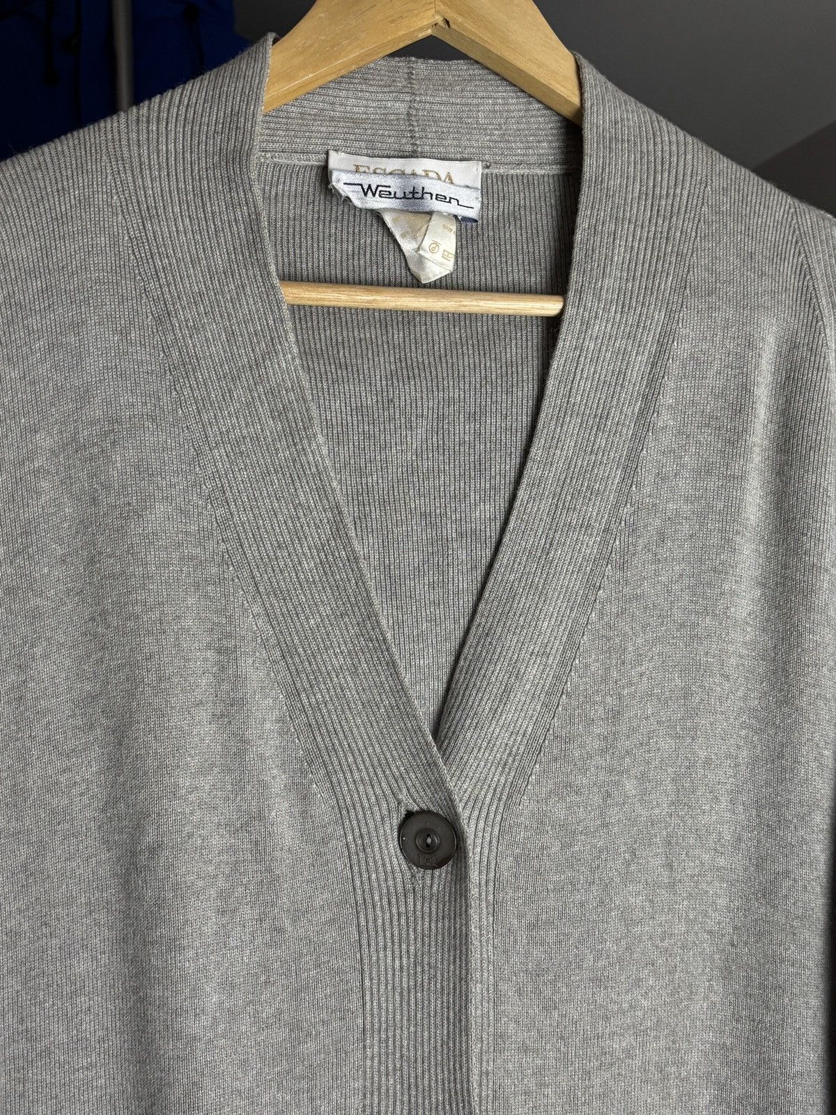 Escada Vintage Escada Silk Cashmere Buttoned Cardigan Size S / US 4 / IT 40 - 7 Thumbnail