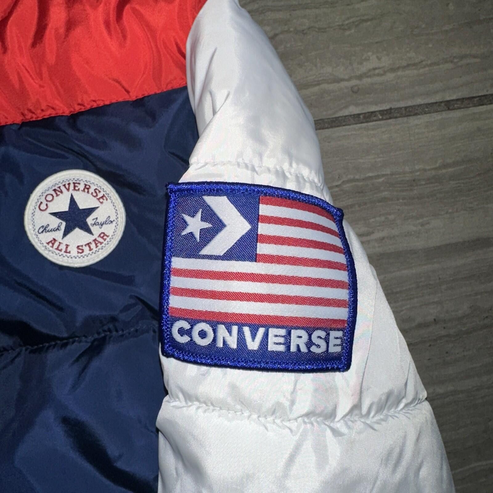 Converse Converse Varsity Puffer Jacket Boys Size 5 Color Full Zip Size US XXS / EU 40 - 3 Thumbnail