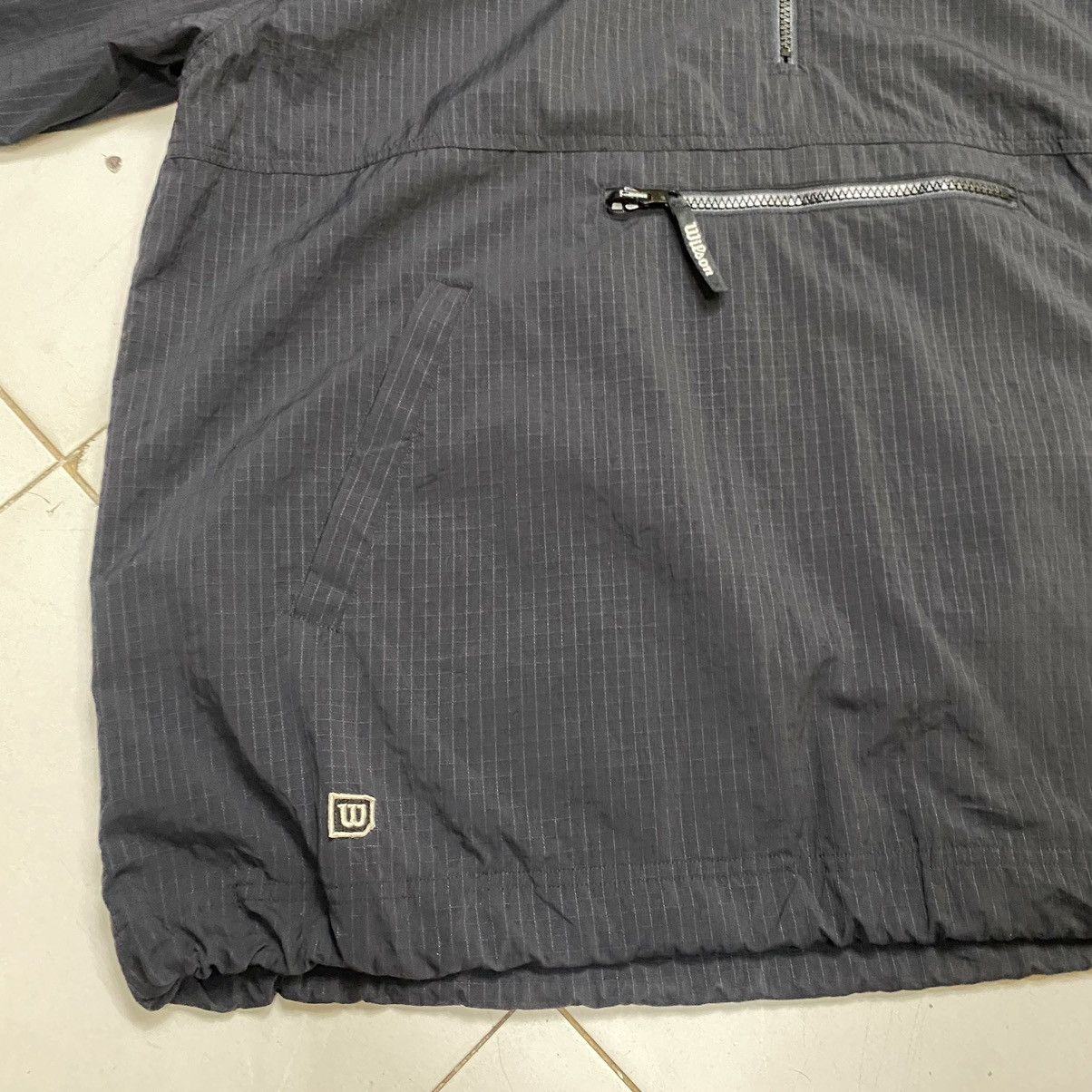 Vintage 90 Wilson sport anorak pullover pocketable