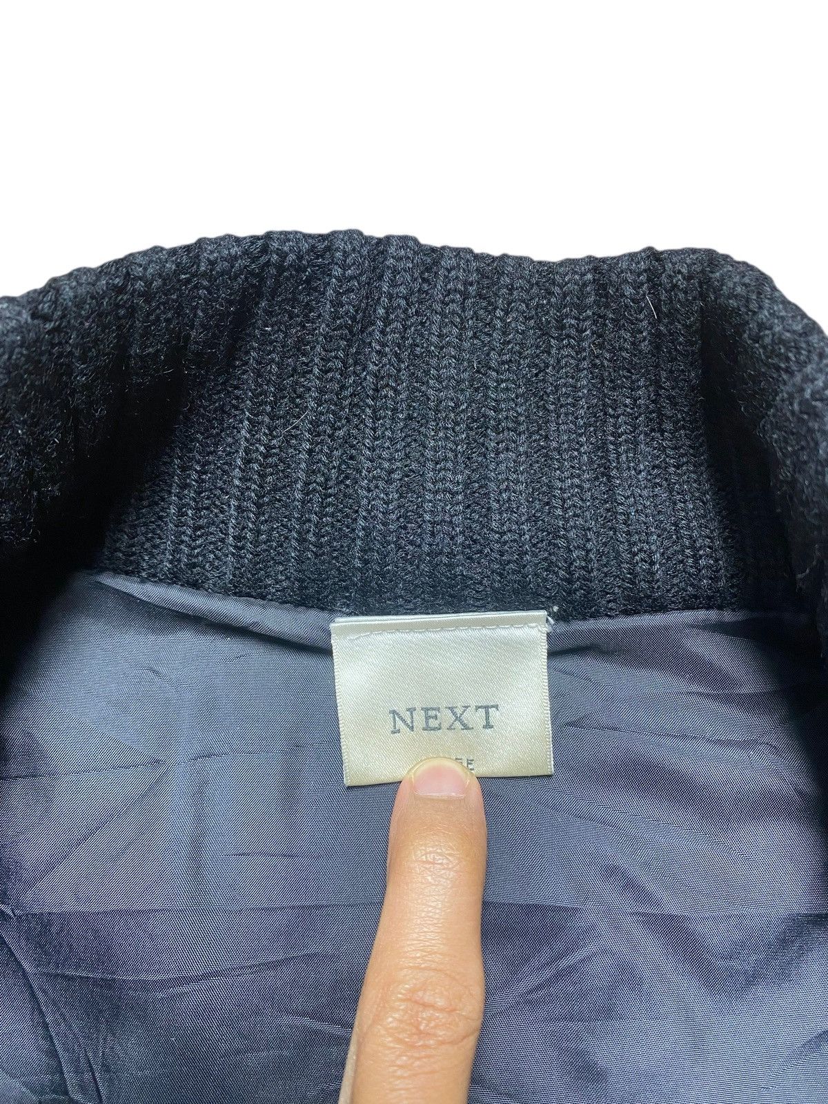 Other BLACK CARDIGAN ZIPPER JACKET NEXT Size US M / EU 48-50 / 2 - 8 Thumbnail