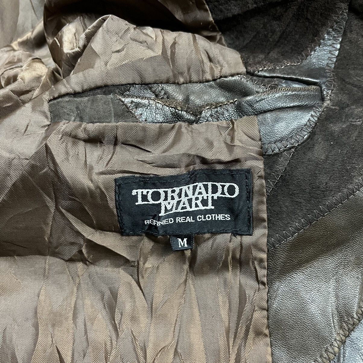 Tornado Mart GRAIL Crazy Tornado Mart japan patchwork leather jacket Size US M / EU 48-50 / 2 - 11 Thumbnail
