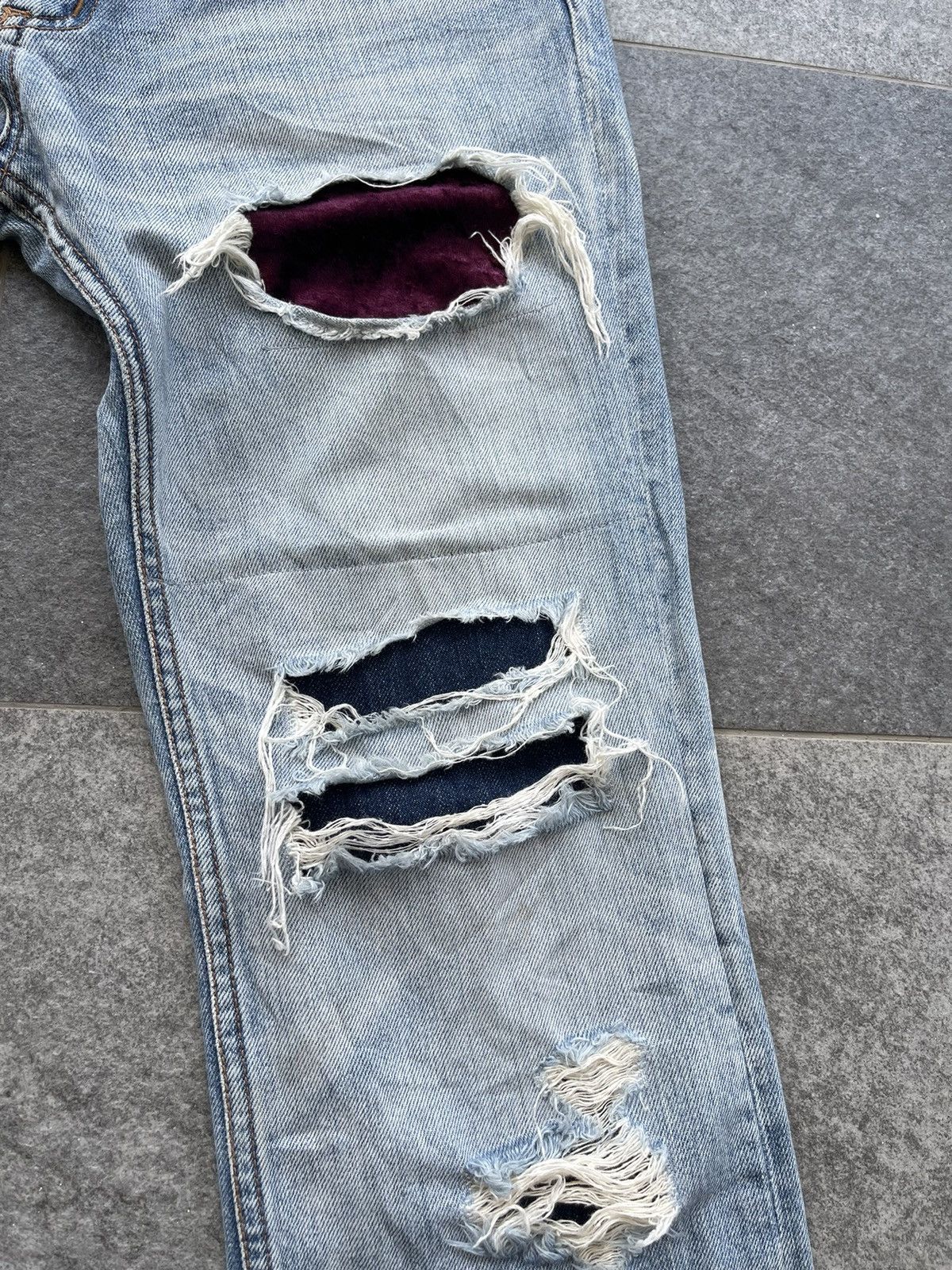 Japanese Brand Vintage Unbrand Distressed Denim Size US 32 / EU 48 - 10 Thumbnail