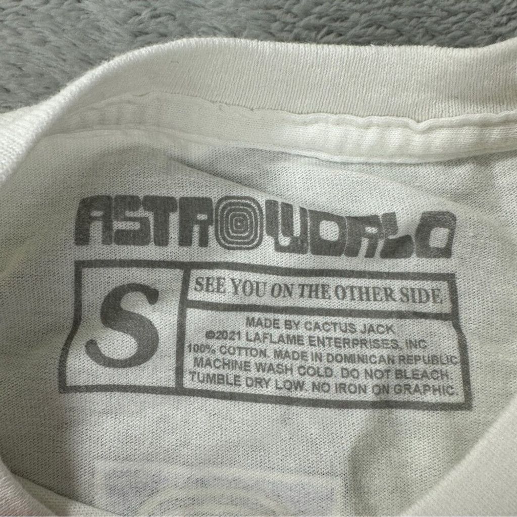 Travis Scott Travis Scott Men's Size Small Astroworld 2021 Festival Size US S / EU 44-46 / 1 - 2 Thumbnail
