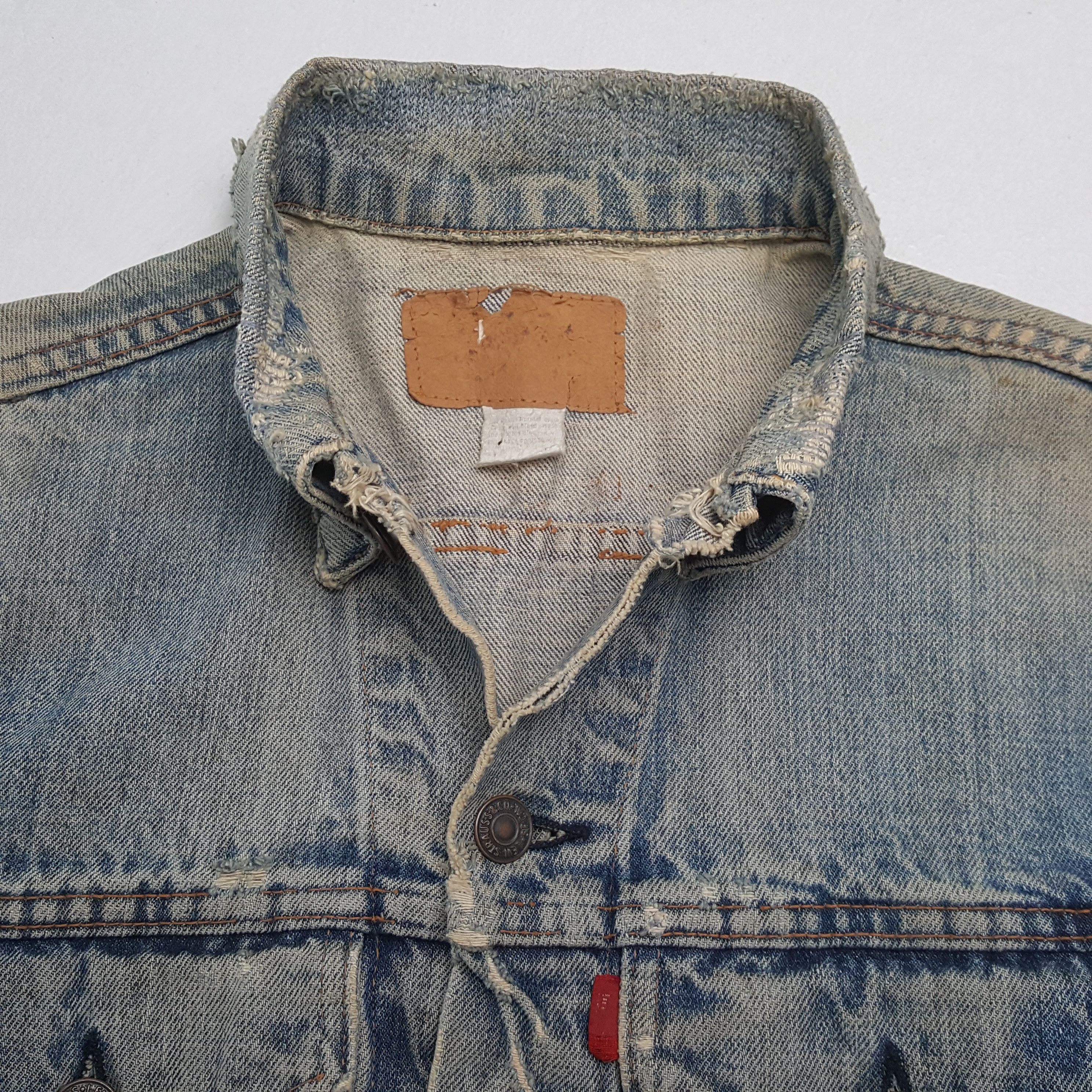 Levi's Levis Streetwear Style Denim Jacket RR26 Size US XS / EU 42 / 0 - 7 Thumbnail
