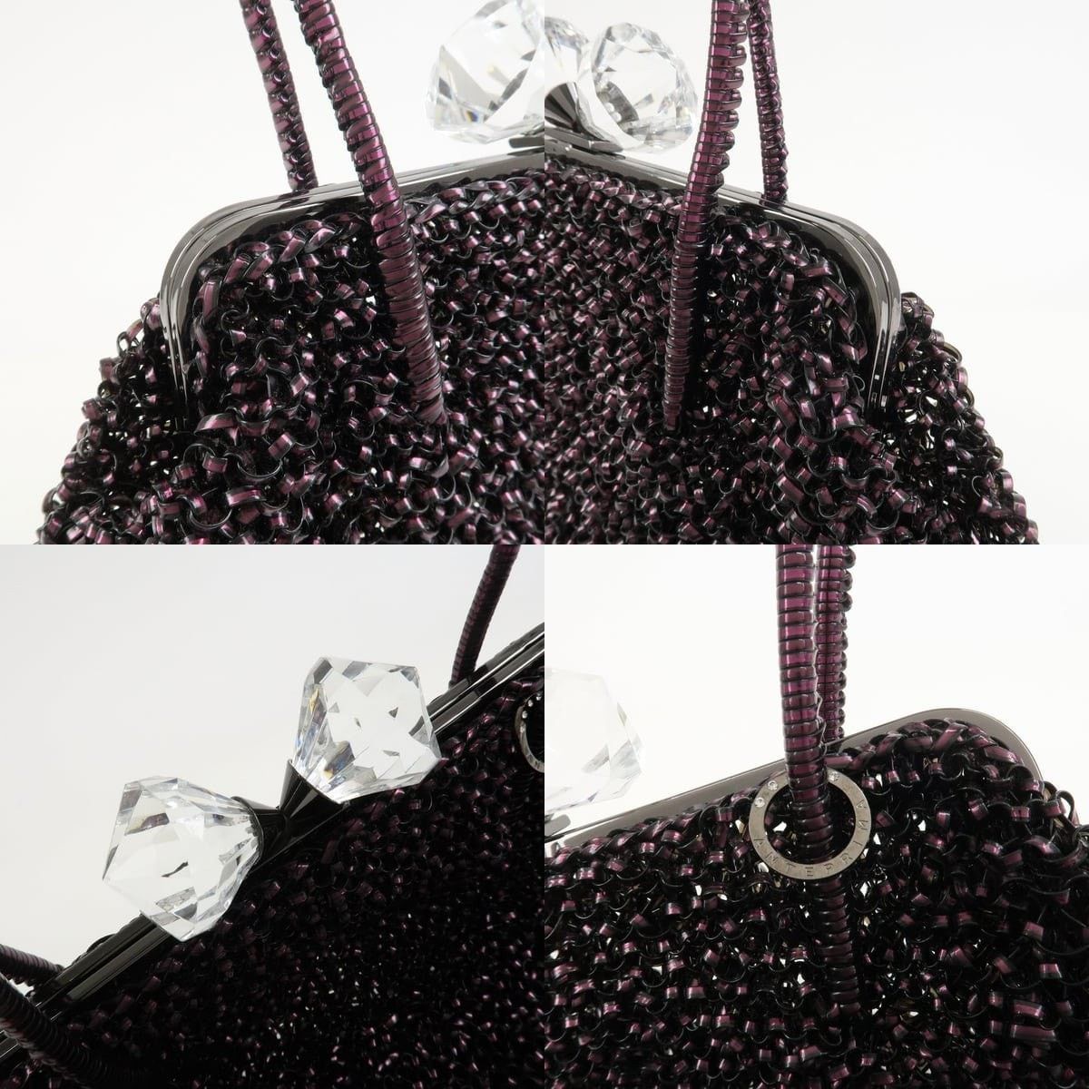 ANTEPRIMA Anteprima Wire Bag PVC Shoulder Black Size ONE SIZE - 6 Thumbnail