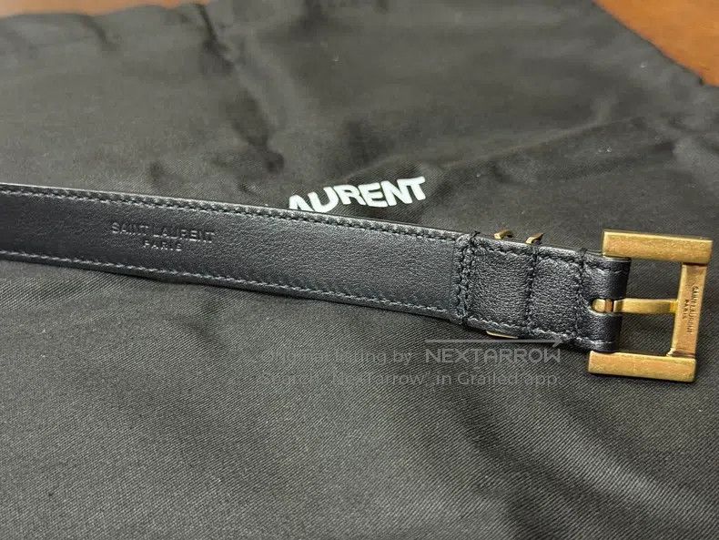 Saint Laurent Paris Saint Laurent Paris Classic style belt Size ONE SIZE - 6 Thumbnail