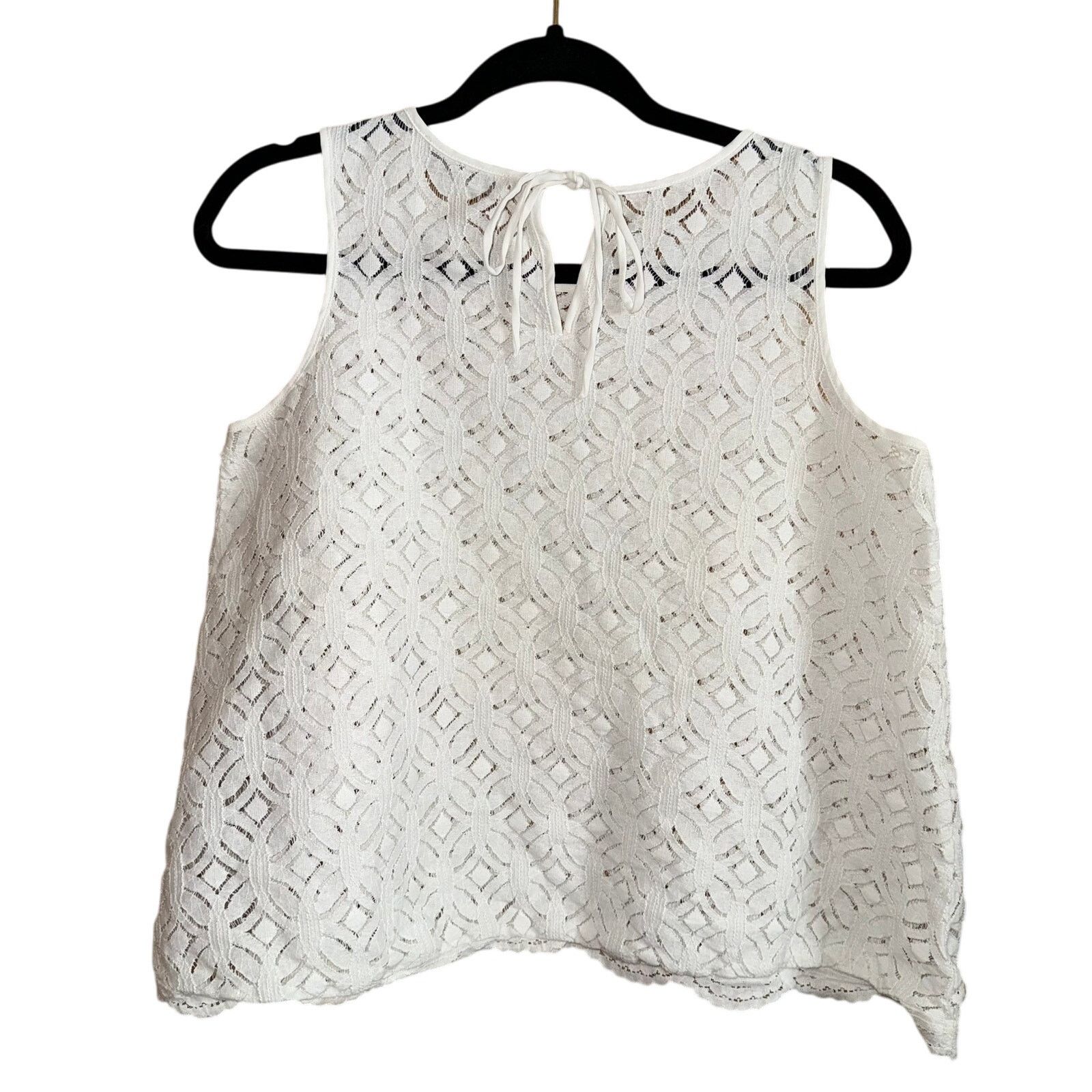 Loft Loft Women's White Tank Size Small Size S / US 4 / IT 40 - 3 Thumbnail