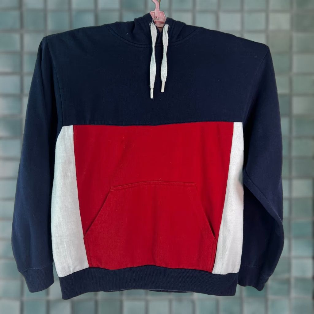 Spalding Spalding Mens Hoodie Pullover Drawstring Blue Long Sleeves Size M Regular Size US M / EU 48-50 / 2 - 1 Thumbnail