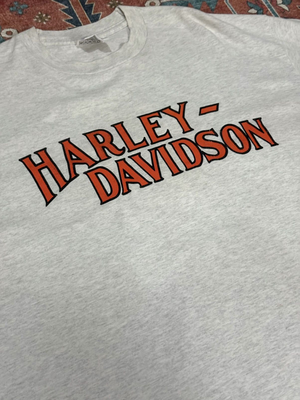 Harley Davidson Vintage Harley Davidson tee Numero Uno Italy 1984 Size US L / EU 52-54 / 3 - 2 Thumbnail