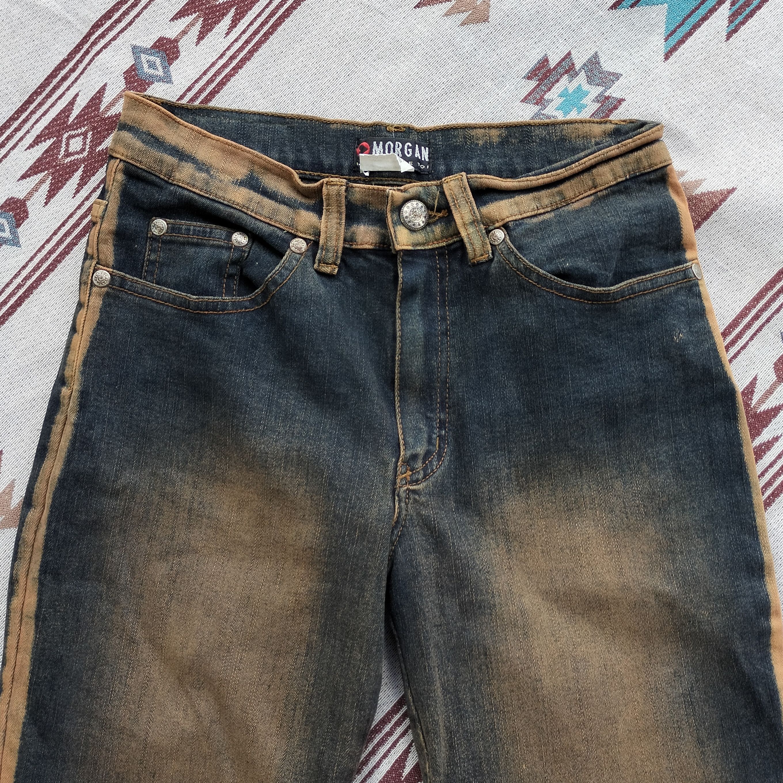 Morgan De Toi Morgan de to i mud wash flare jeans Size 25" / US 0 / IT 36 - 3 Thumbnail