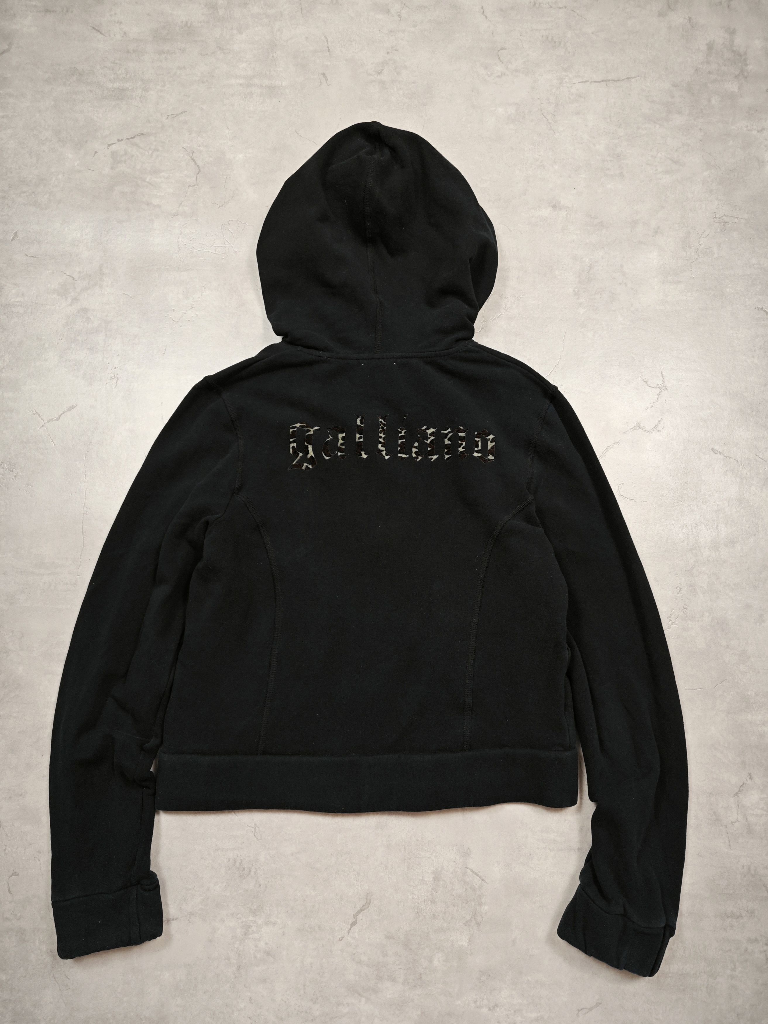 John Galliano John Galliano Y2K Zip Up Hoodie Size S / US 4 / IT 40 - 6 Thumbnail
