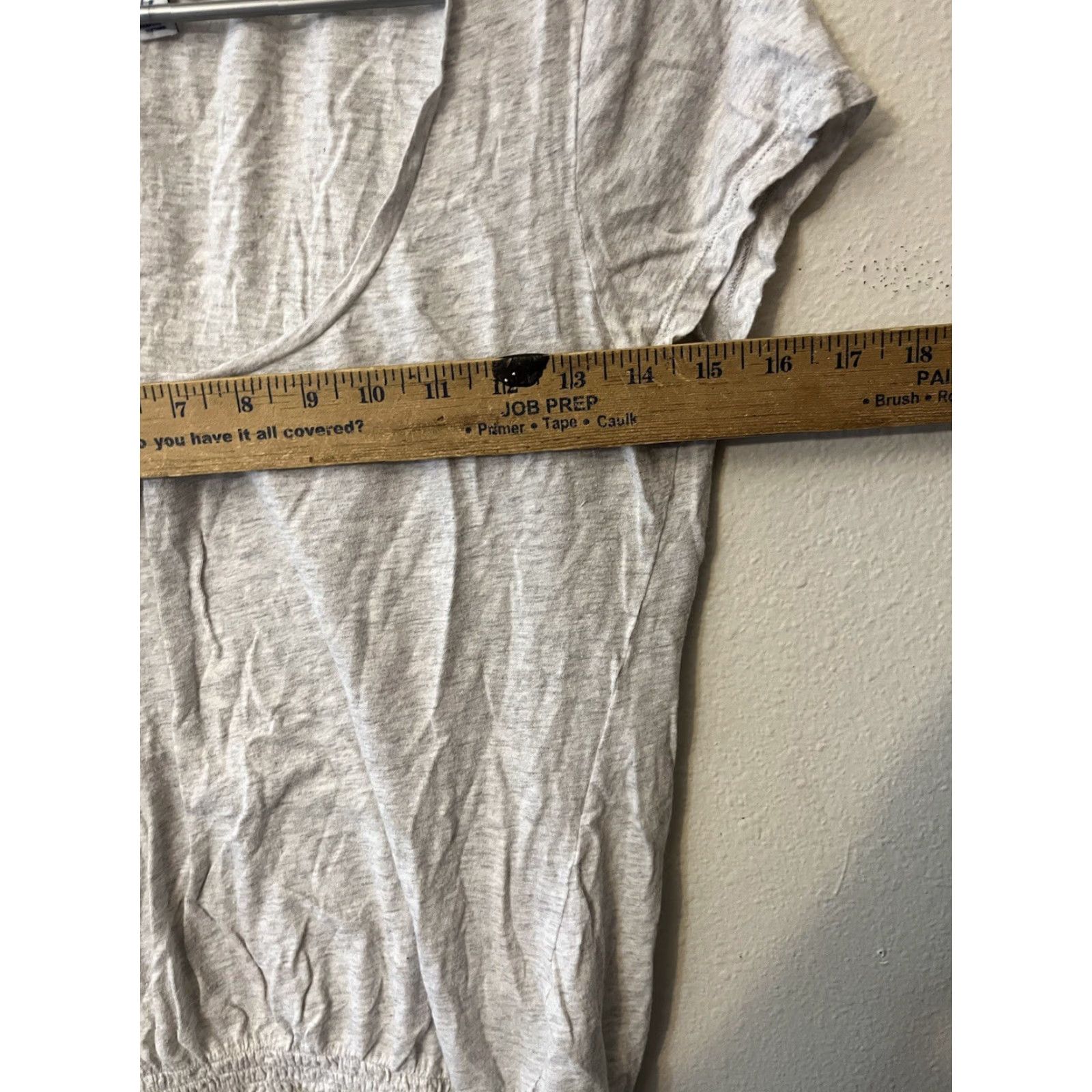 American Eagle Outfitters American Eagle Outfitters Womens T-Shirt L Gray Round Neck Short Sleeve Size L / US 10 / IT 46 - 5 Thumbnail