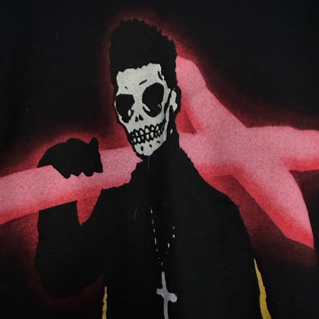 The Weeknd The Weeknd Official XO Starboy Black Tee Skeleton Cross XL Size US XL / EU 56 / 4 - 5 Thumbnail