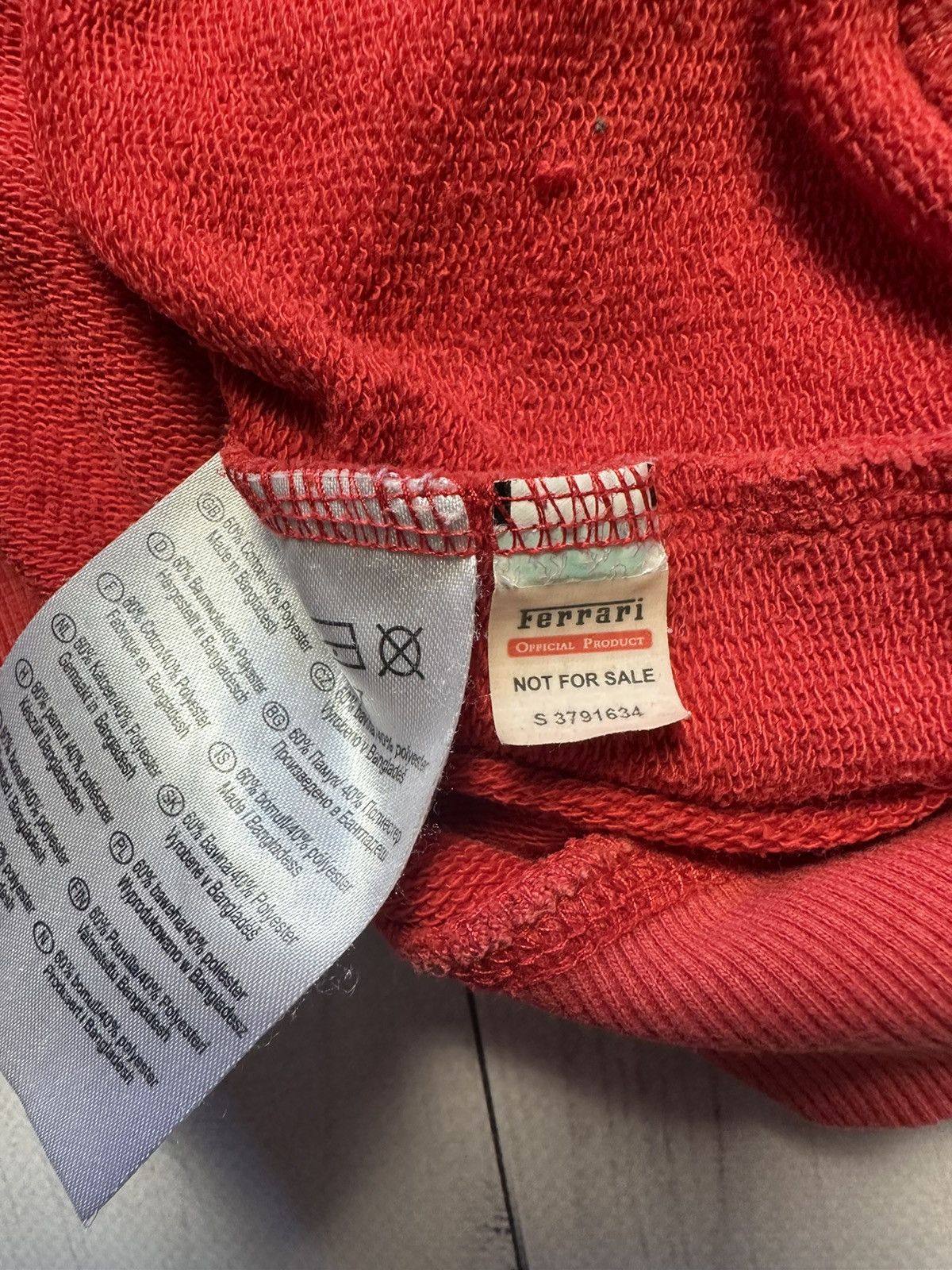 Ferrari × Vintage Vintage Ferrari shell big logo racing sweatshirt size S Size US S / EU 44-46 / 1 - 9 Thumbnail