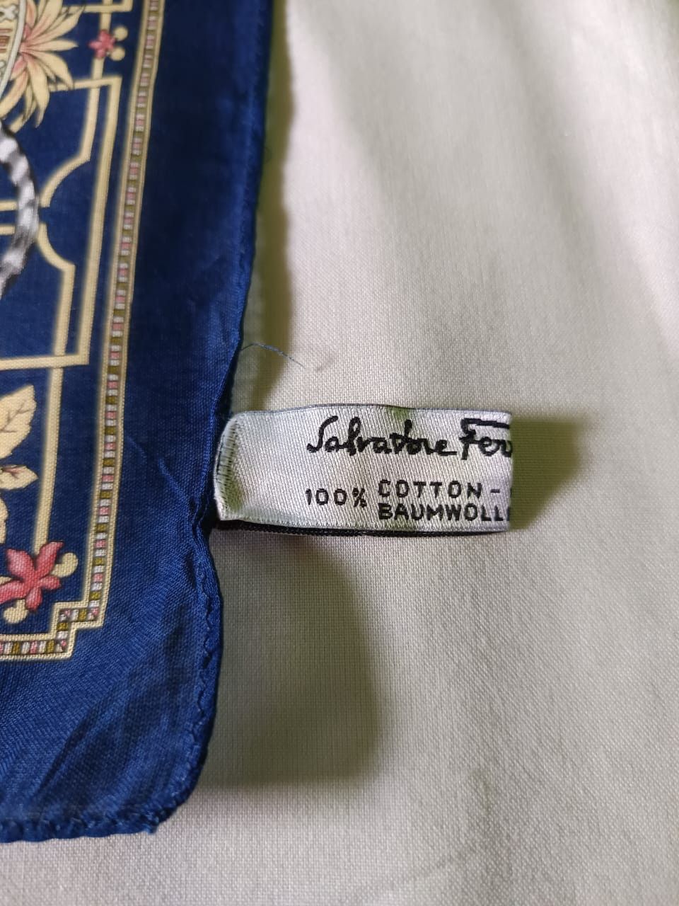 Salvatore Ferragamo Salvatore Ferragamo cotton Handkerchief Size ONE SIZE - 3 Thumbnail