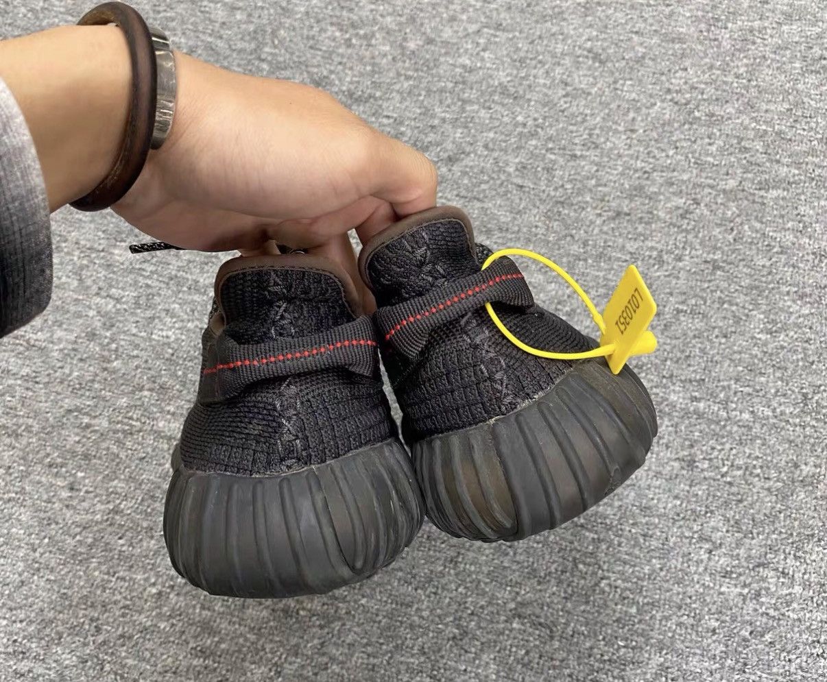 Adidas adidas Yeezy 350 V2 Black Angel Sneakers J16 Size US 8.5 / EU 41-42 - 3 Thumbnail