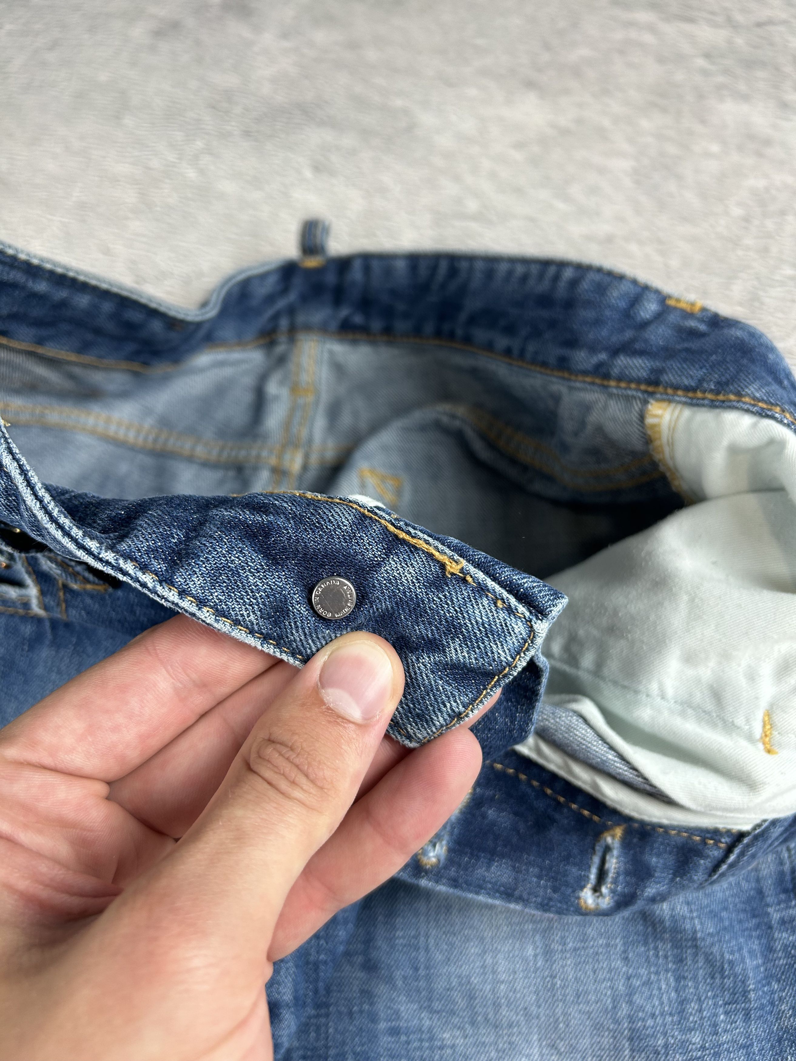 Dsquared2 × Vintage Dsquared D2 Jeans Men's Pure Denim Oldmoney style Size US 32 / EU 48 - 9 Thumbnail