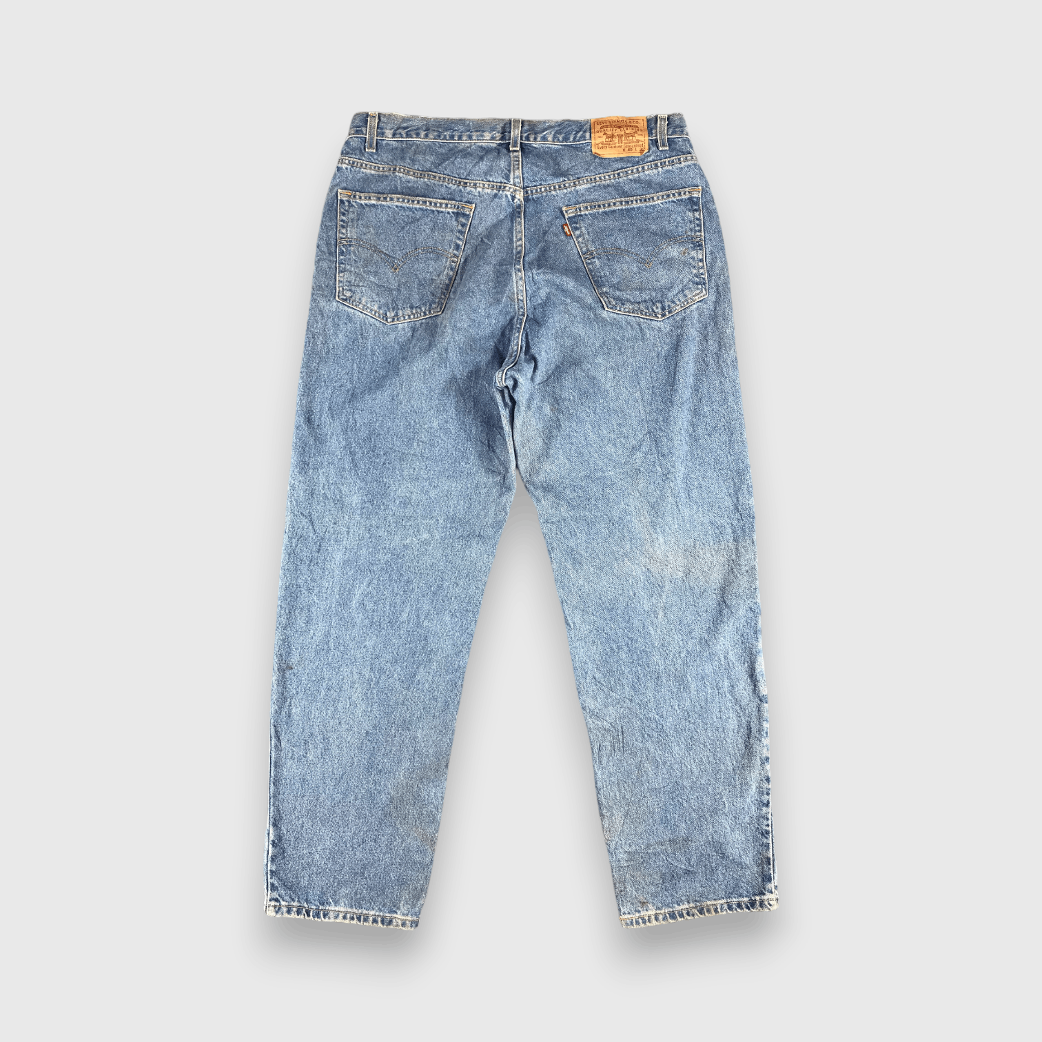 Levi's 90s Vintage Blue Wash Levis Jeans-J2432 Size US 40 / EU 56 - 2 Thumbnail