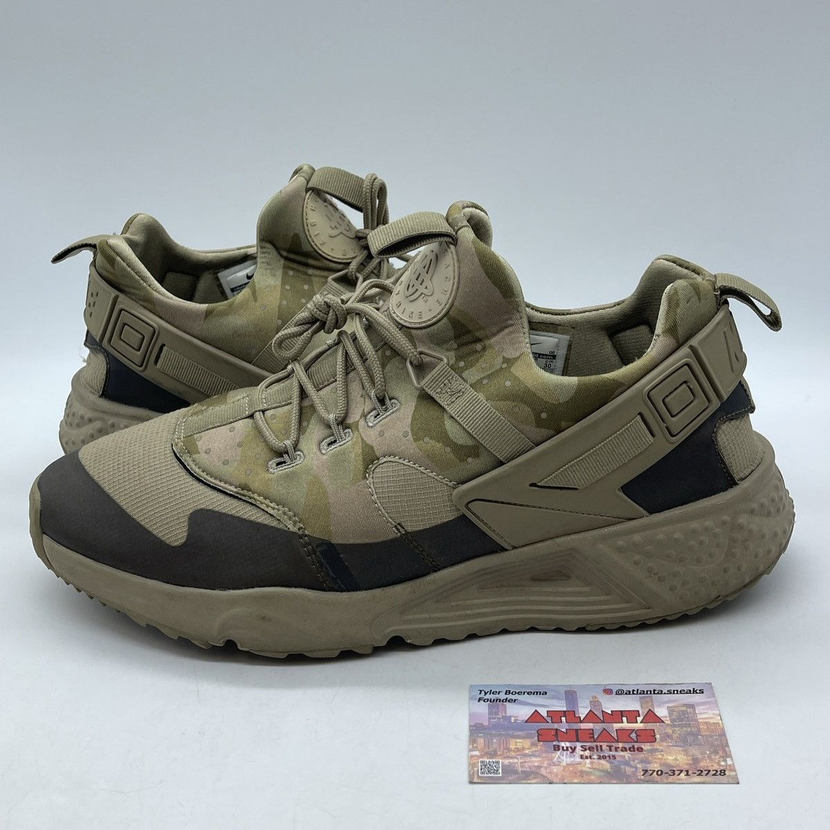Air huarache utility khaki
