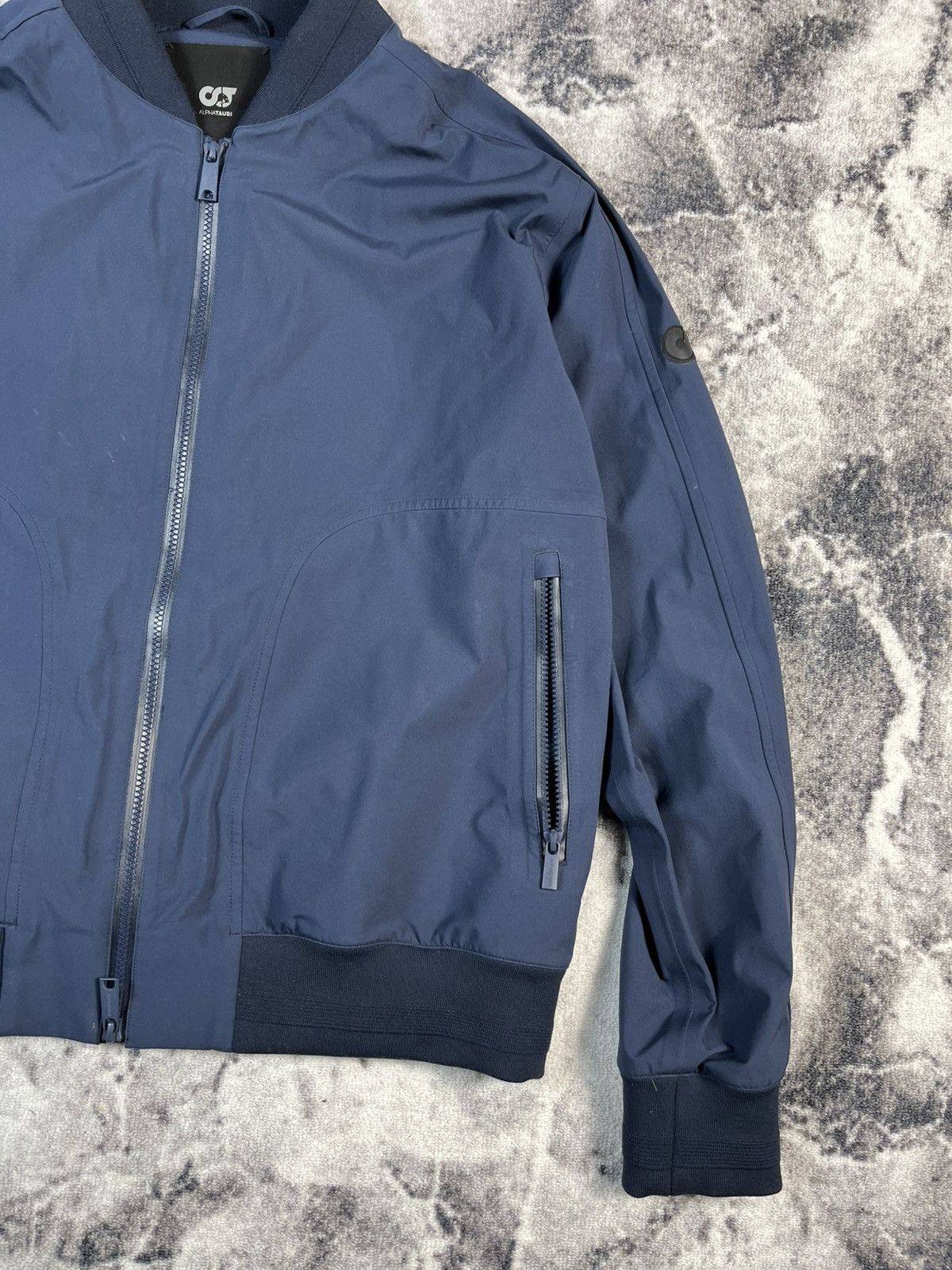 Other AlphaTauri Blue Bomber Jacket Tech Minimal XL Size US XL / EU 56 / 4 - 3 Thumbnail