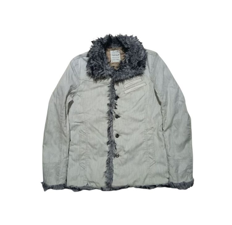14th Addiction 2000'S NICOLE CLUB FOR MEN FUR COLLAR JACKET Size US M / EU 48-50 / 2 - 1 Thumbnail