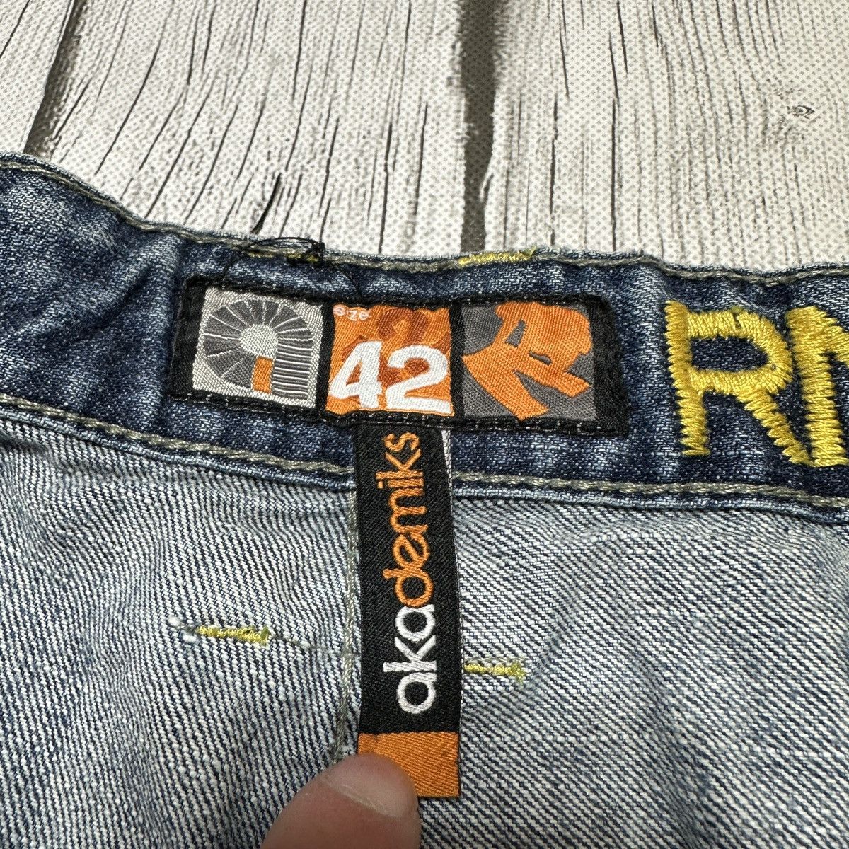 Akademiks × Vintage Vintage Akademiks jean shorts Size US 42 / EU 58 - 6 Thumbnail
