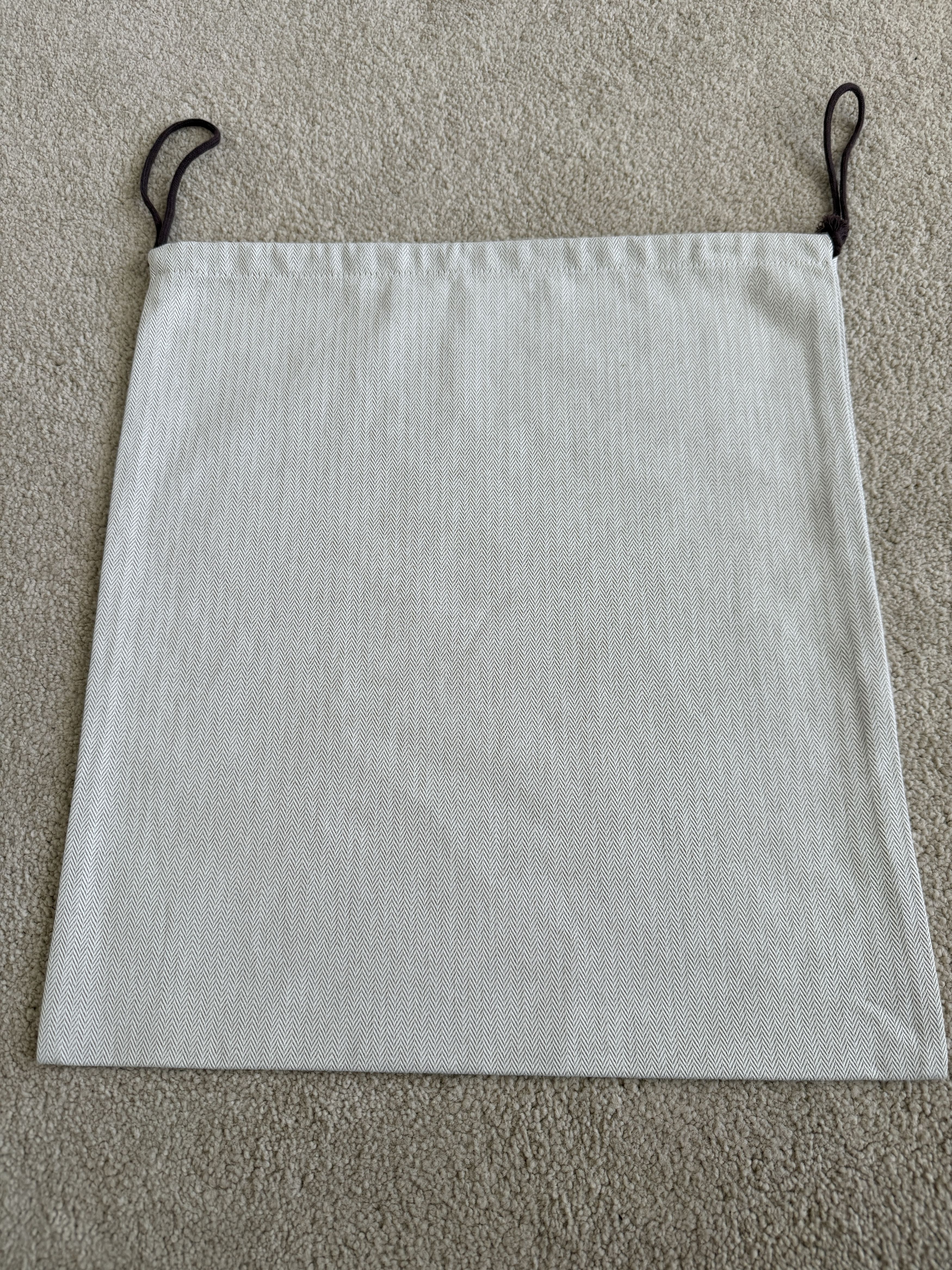 Hermes Authentic Hermes Herringbone Tweed Drawstring Dustbag Size ONE SIZE - 2 Thumbnail