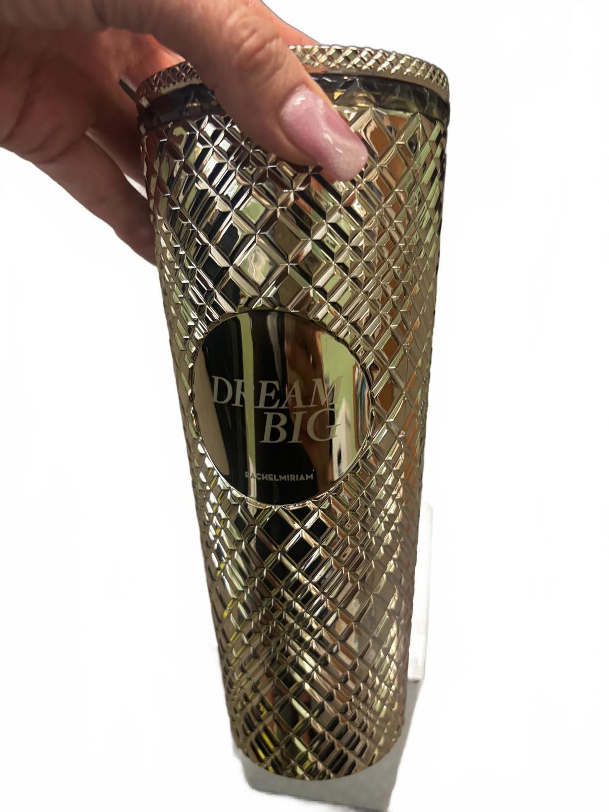 Designer Rachel Miriam Gold Dream Big Tumbler Size ONE SIZE - 1 Thumbnail