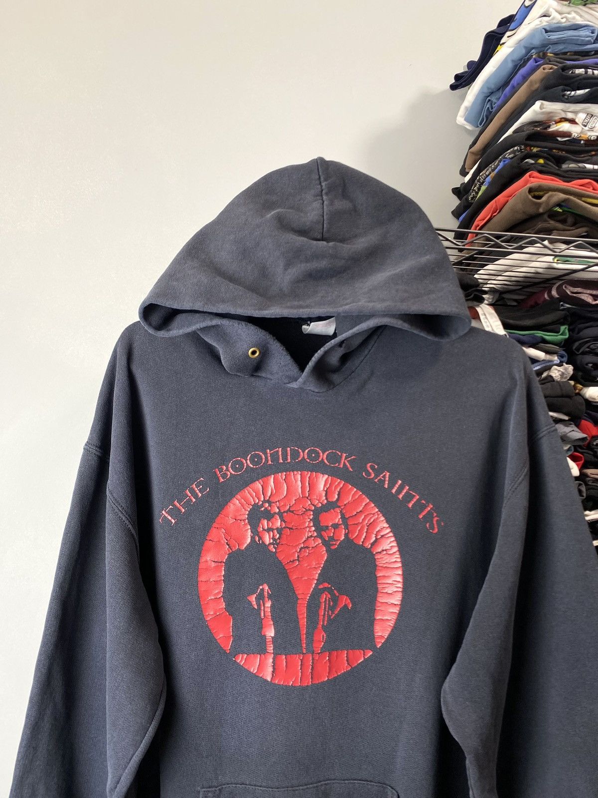 Vintage Very Rare! Vintage The Boondock Saints Hoodie Serial Killer Size US XL / EU 56 / 4 - 2 Thumbnail