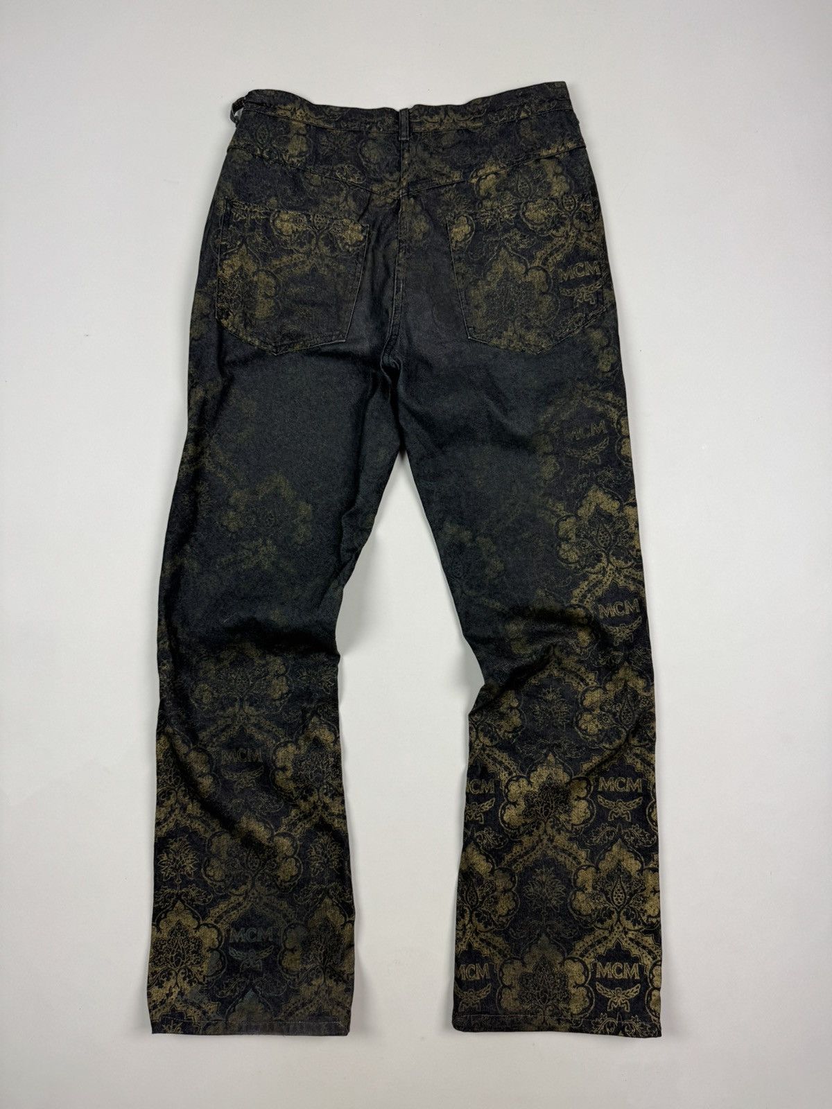 MCM Vintage Faded MCM Monogram Graphic Pants Size 31" - 12 Thumbnail