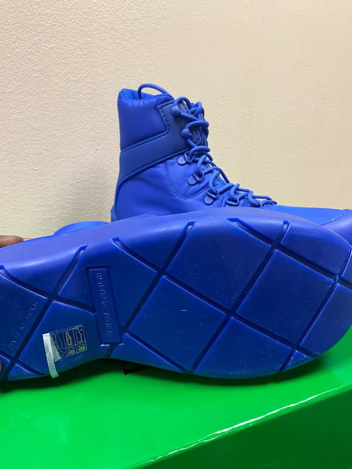 Bottega Veneta Q / Puddle Bomber Ankle Boots in Cobalt Size US 10 / EU 43 - 10 Thumbnail