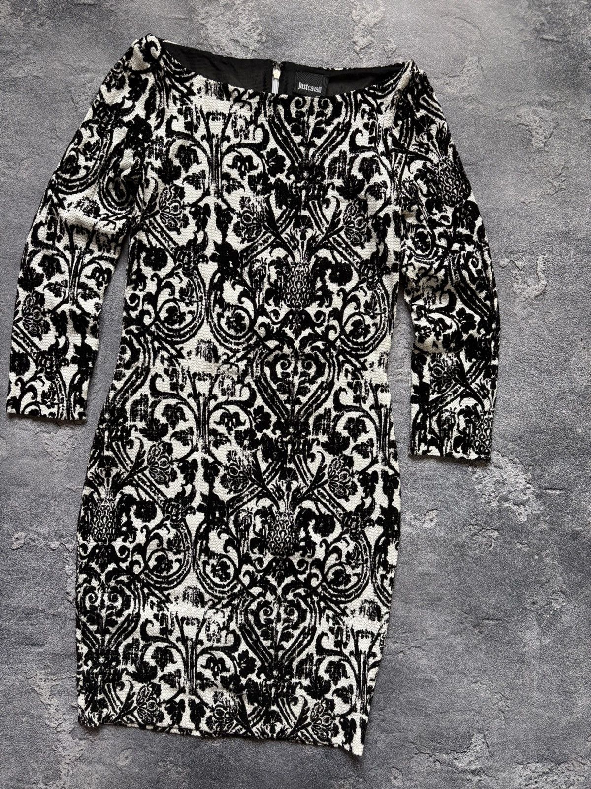 Just Cavalli Vintage Just Cavalli Luxury Baroque Y2K Women’s Dress Rare Size M / US 6-8 / IT 42-44 - 3 Thumbnail