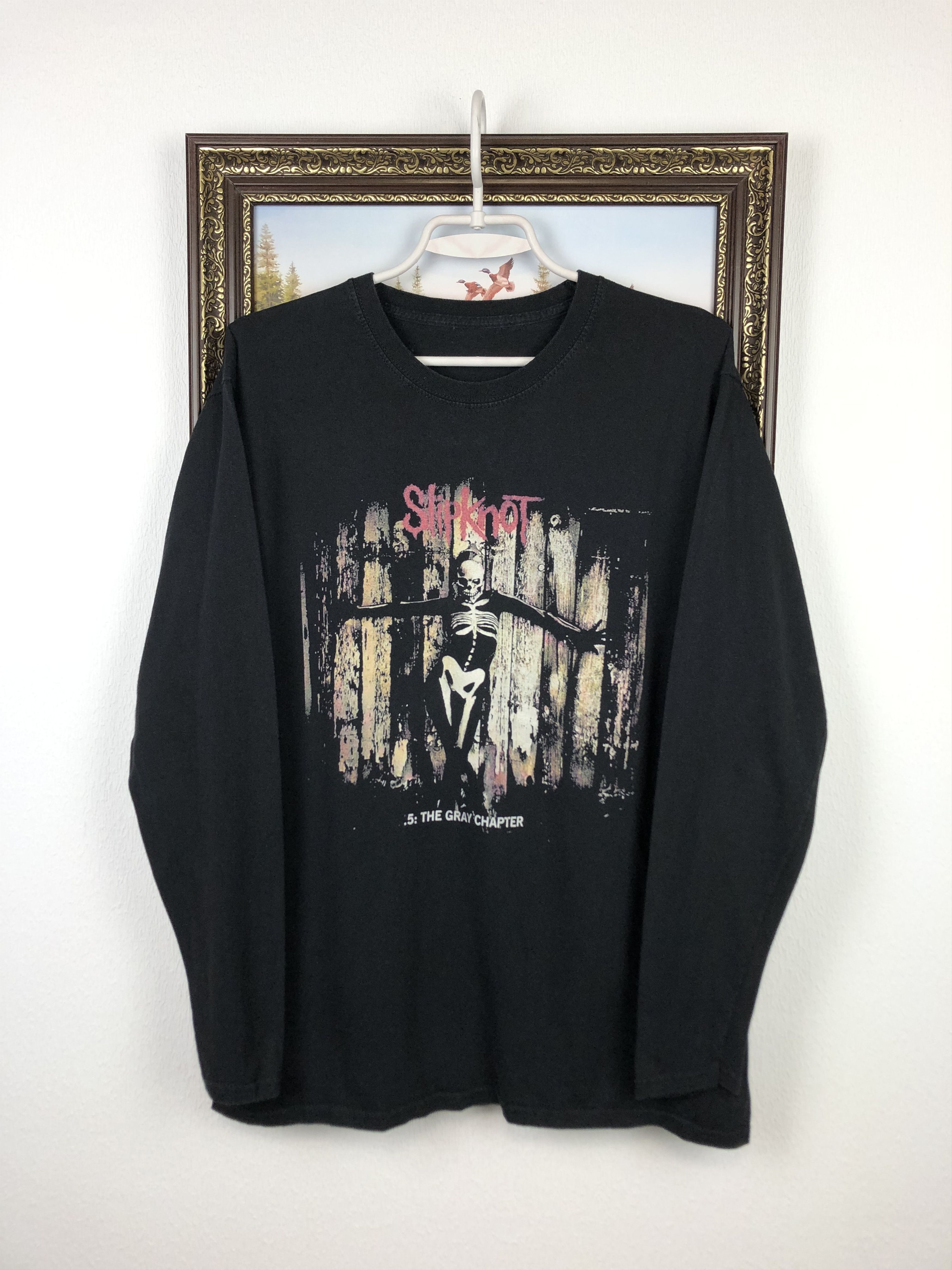 Band Tees Slipknot Band Tee Shirt Long Sleeve The Gray Chapter Size US M / EU 48-50 / 2 - 1 Thumbnail