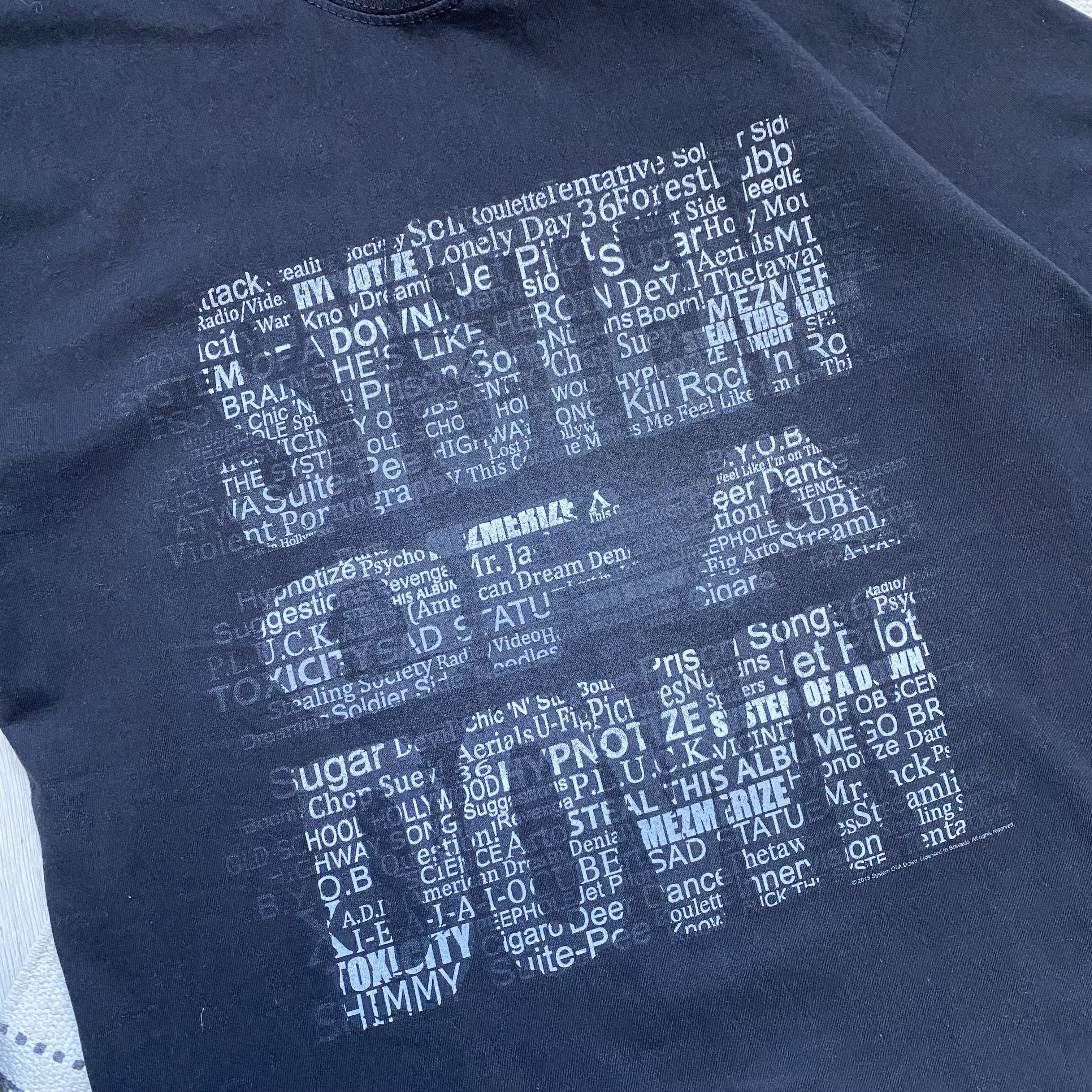 Band Tees 🎸Vintage 00s System Of A Down Rock Band Tee Y2K Size US M / EU 48-50 / 2 - 7 Thumbnail