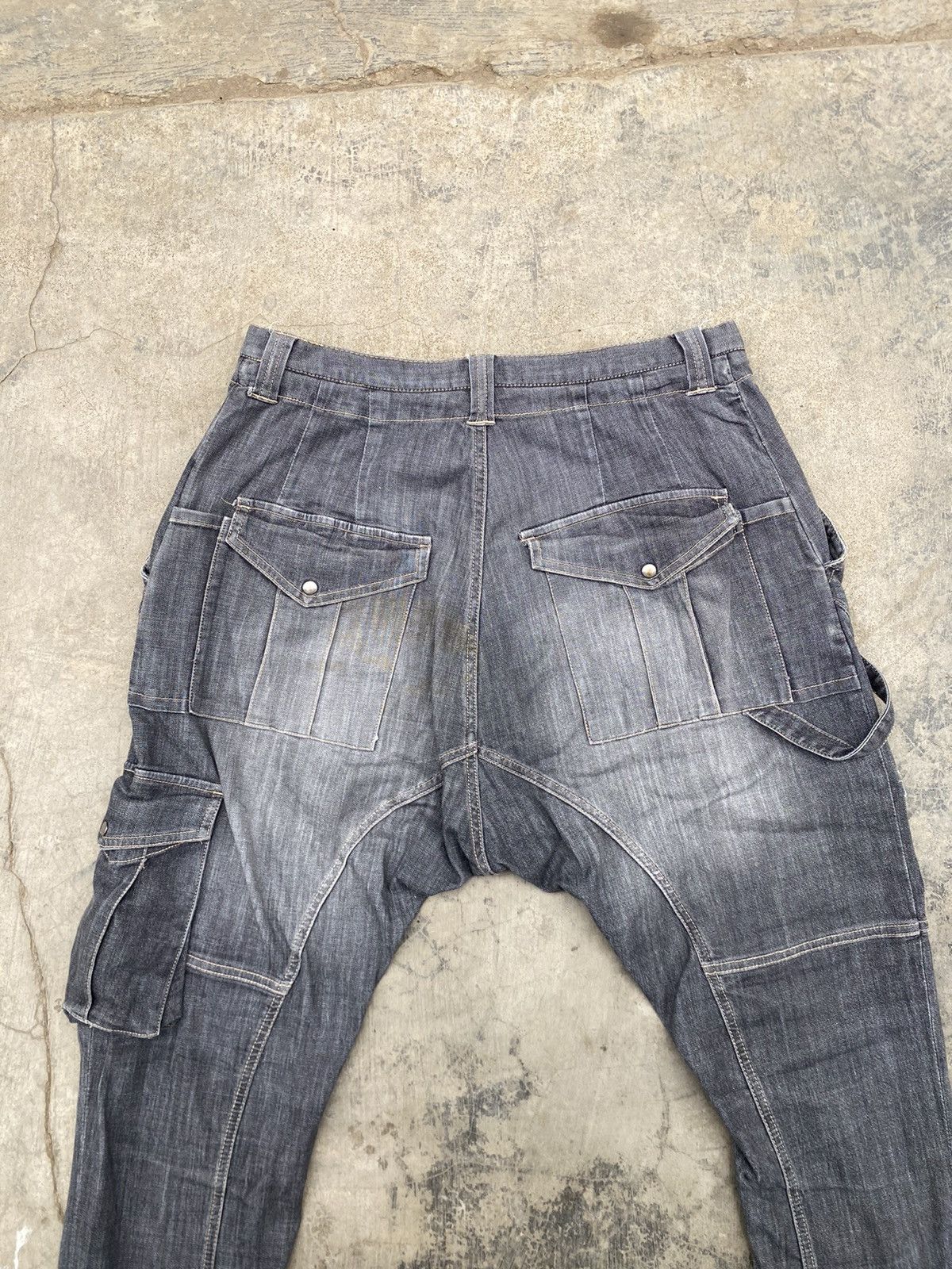 Japanese Brand × PPFM Drop Crotch Baggy Pants Size US 33 - 22 Thumbnail