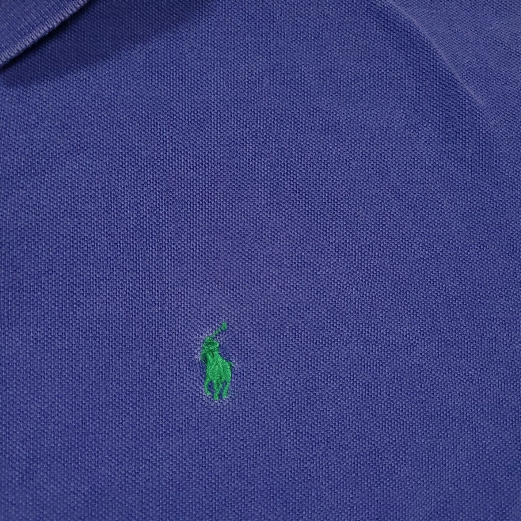 Polo Ralph Lauren VINTAGE Polo Ralph Lauren Polo Shirt XXL 2XL Blue Pony Logo Cotton Golf Grunge Mens Size US XXL / EU 58 / 5 - 4 Thumbnail