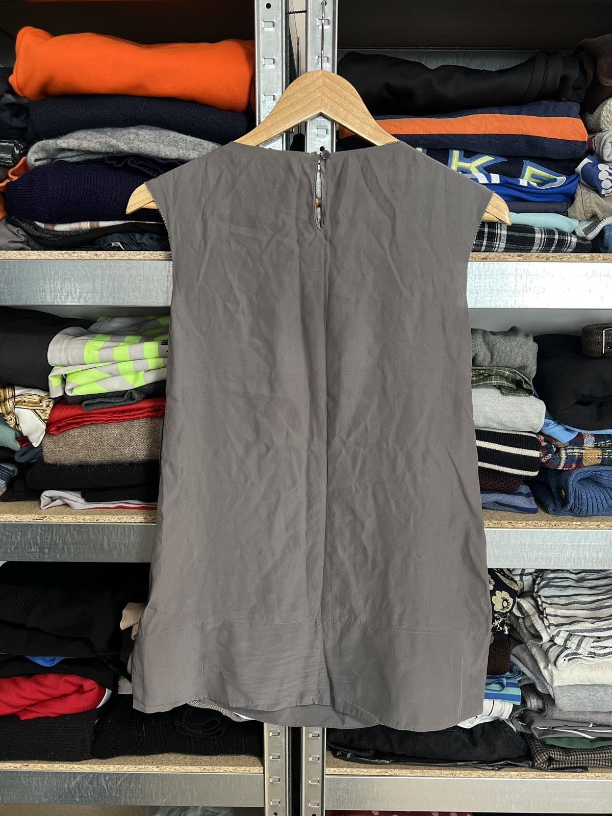 DOROTHEE SCHUMACHER × Designer Dorothee Schumacher Silk Tank Dress Size 4 Avant Garde Size XS / US 0-2 / IT 36-38 - 5 Thumbnail