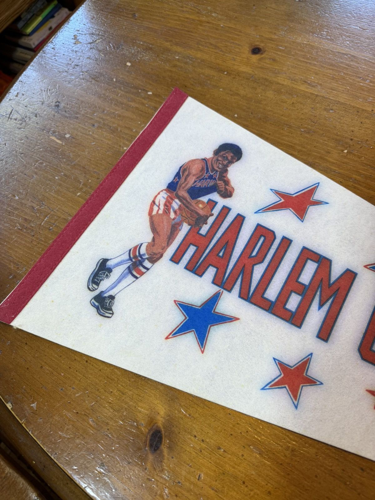 Vintage Vintage Harlem Globetrotters Pennant Flag Size ONE SIZE - 2 Thumbnail