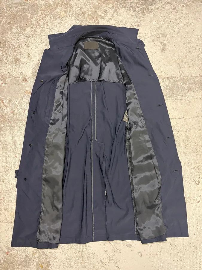 Prada AW2008 Prada Navy Nylon Belted Trench Jacket Size US M / EU 48-50 / 2 - 7 Thumbnail