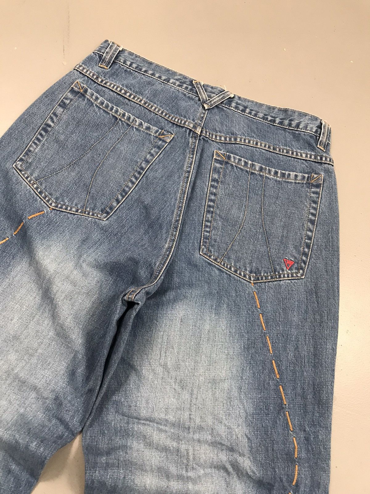 Vintage Crazy Vintage vokal bottom stitch denim Size US 34 / EU 50 - 12 Thumbnail