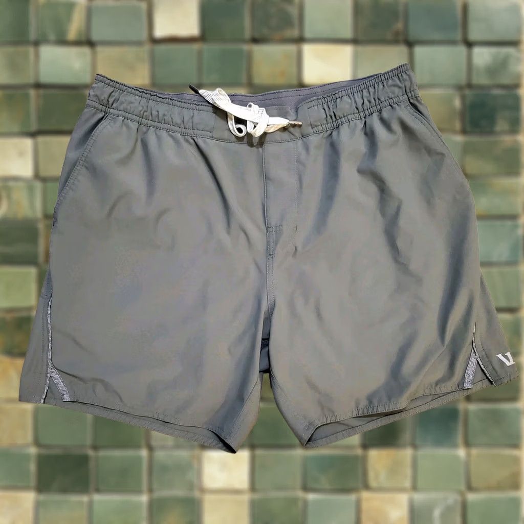 Vuori Vuori Trail Short Lined Mens XL Green Active stretch Gorpcore Size US 33 - 1 Thumbnail