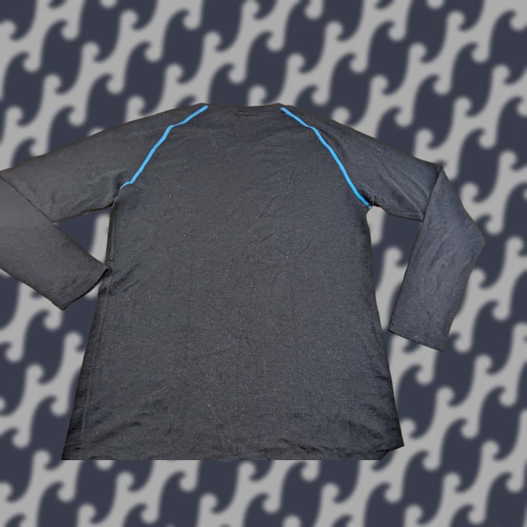 Vintage Bula Base Layer Shirt Mens XL Merino Wool Thermal Outdoor Ski Work Sport Breathable Moisture Wicking Shirt Size US XL / EU 56 / 4 - 1 Thumbnail