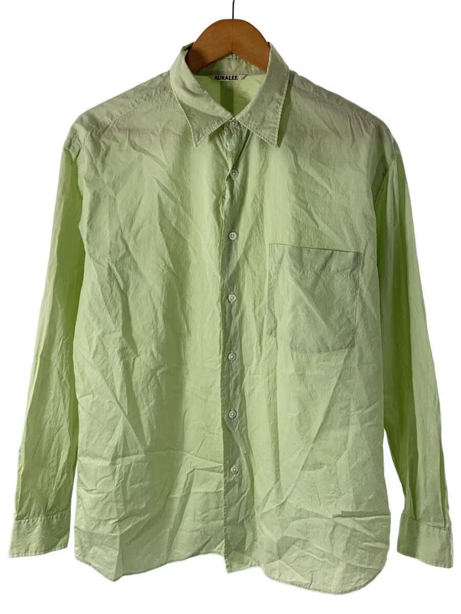 Auralee SS19 Striped Silk Shirt Size US XL / EU 56 / 4 - 1 Thumbnail