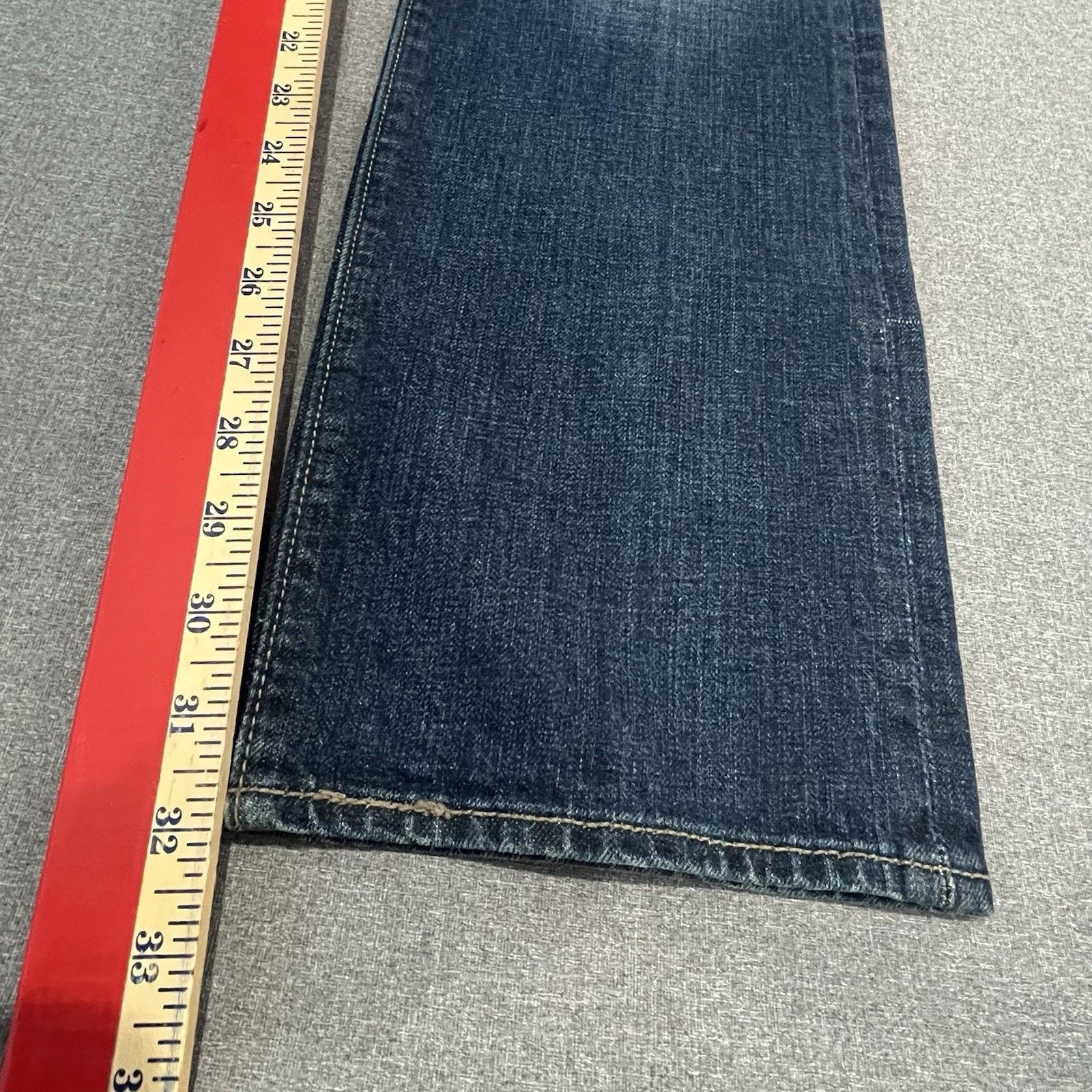 Levi's Levi's Jeans Men 33x32 Blue 501 Button Fly Straight Leg Size US 33 - 4 Thumbnail