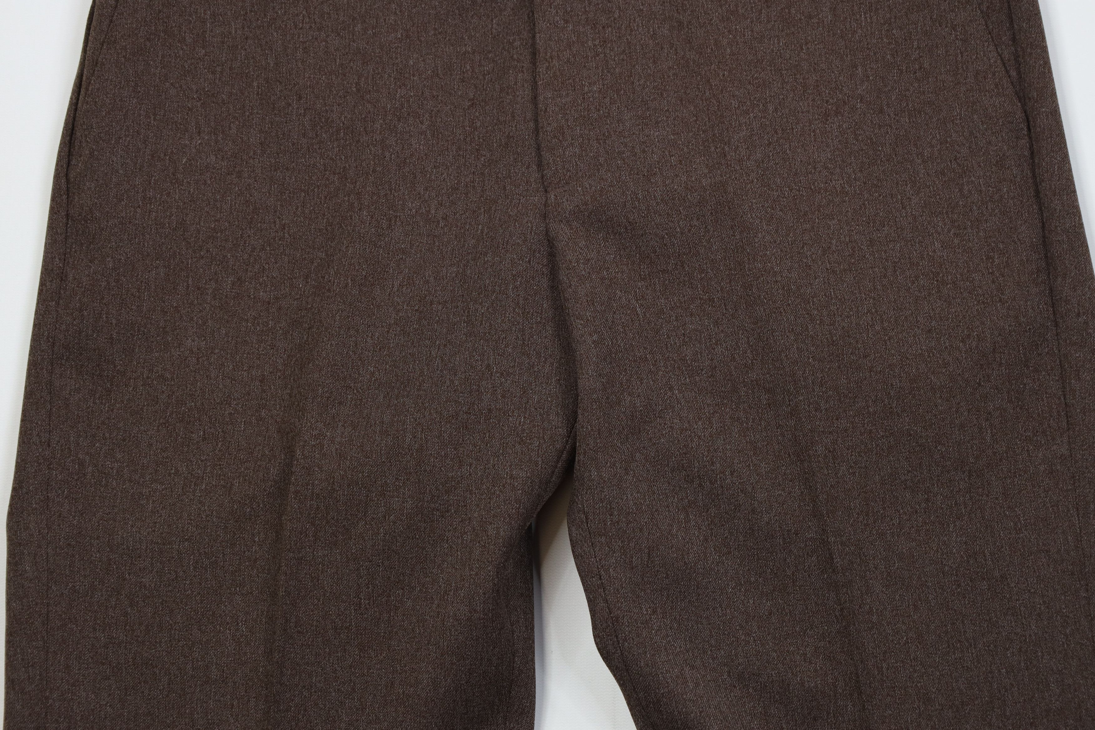 Levi's Vintage 70s Levis Knit Flared Wide Leg Chino Pants Brown USA Size US 32 / EU 48 - 3 Thumbnail